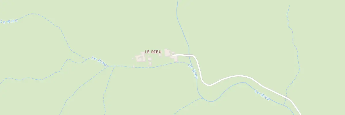 Plan du 5061 Le Rieu à Prévenchères