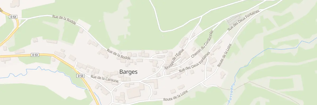 Plan du 5008 Barges Bas à Barges
