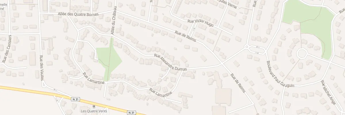 Plan du 39 Rue Alexandre Dumas à Muizon