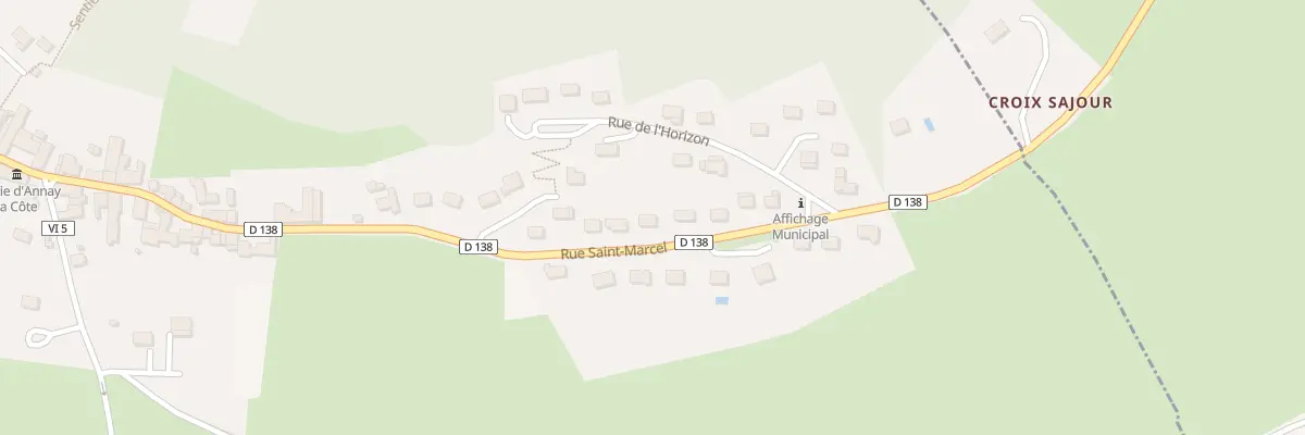 Plan du 45 Rue St Marcel à Island