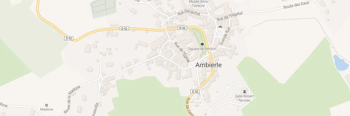 Plan du 54 Rue Sainte Anne à Ambierle