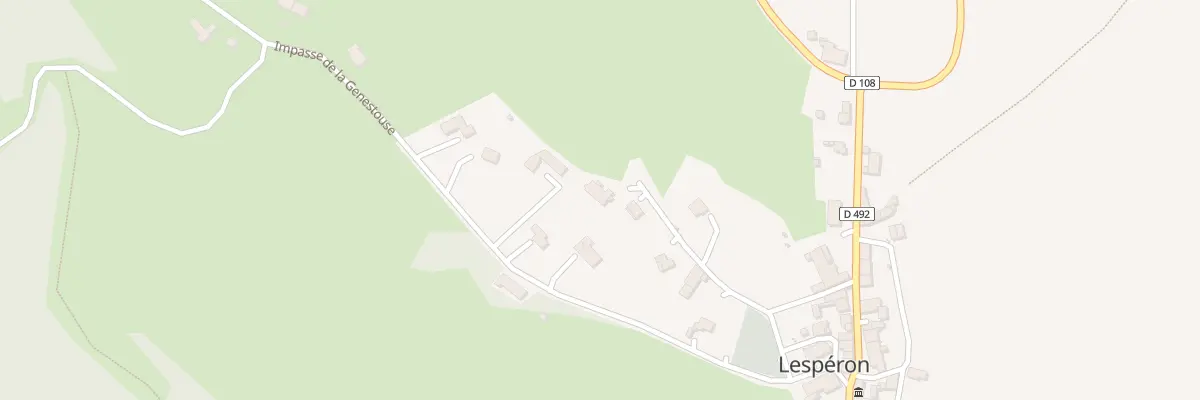 Plan du 177 Imp des Peyreyres à Lespéron
