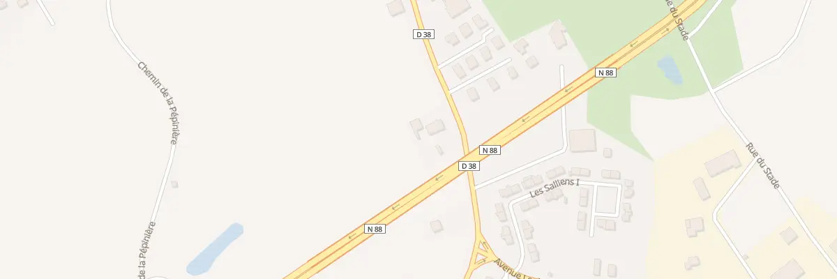 Plan du 22 Rue Antoine Valette au Puy-en-Velay