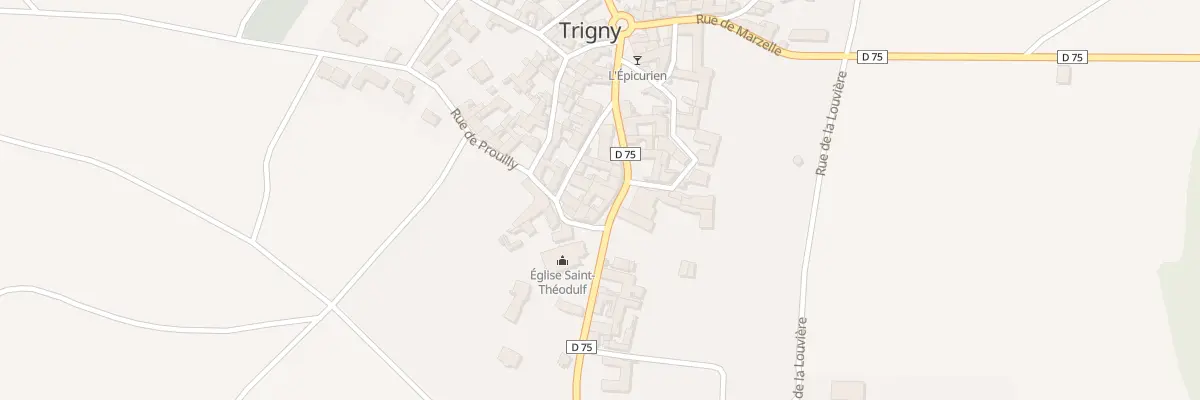 Plan du 4 Rue de l’Eglise à Trigny