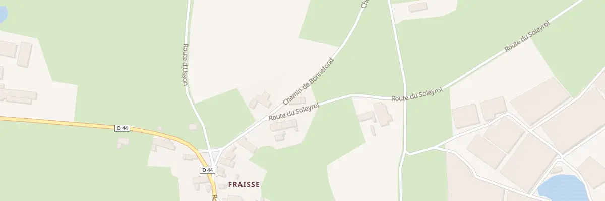 Plan du 199 Rte de Soleyrol à Saint-Georges-Lagricol