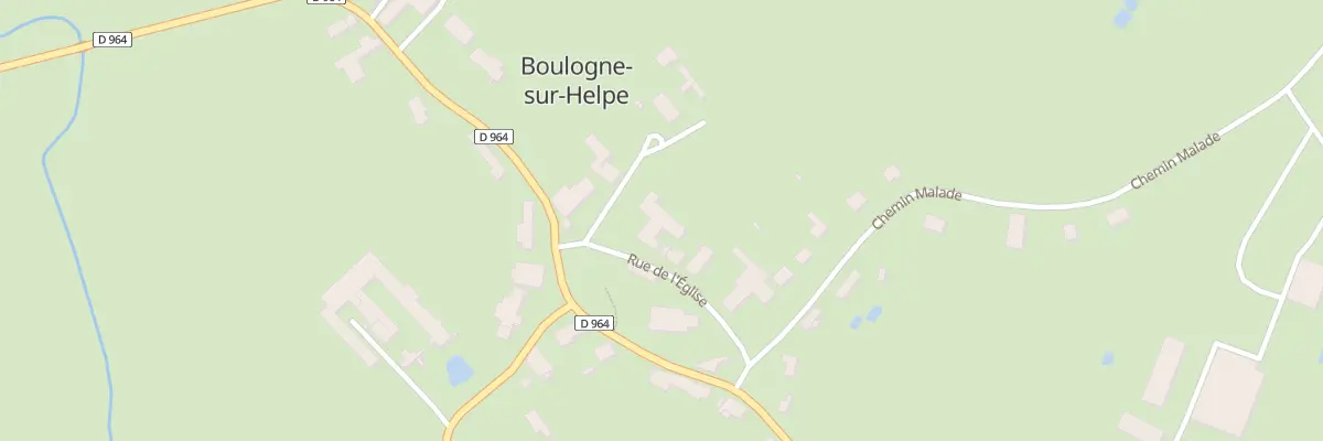 Plan du 1 Rue de l’Eglise à Boulogne-sur-Helpe