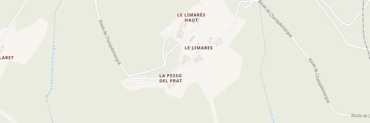 Plan du 5016 Le Limares à Saint-Michel-de-Dèze