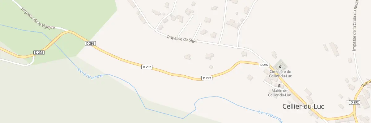 Plan du 205 Imp de Sigal à Cellier-du-Luc