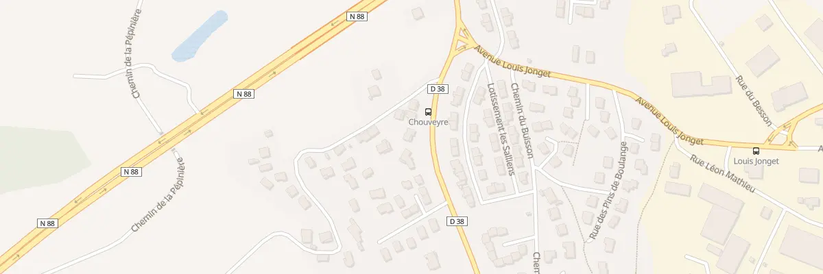 Plan du 7 Che de Chouveyre au Puy-en-Velay