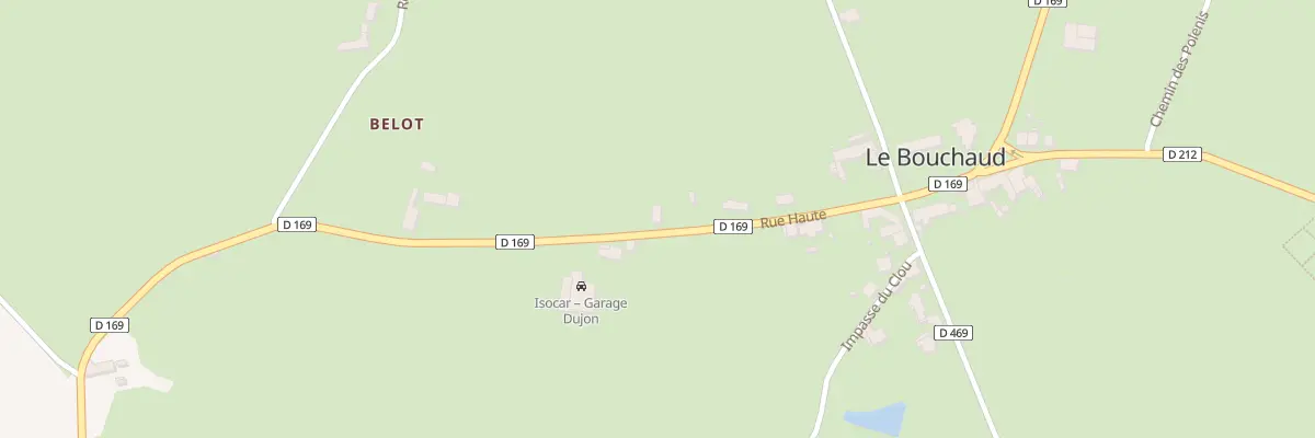 Plan du 10 Rue Haute au Bouchaud
