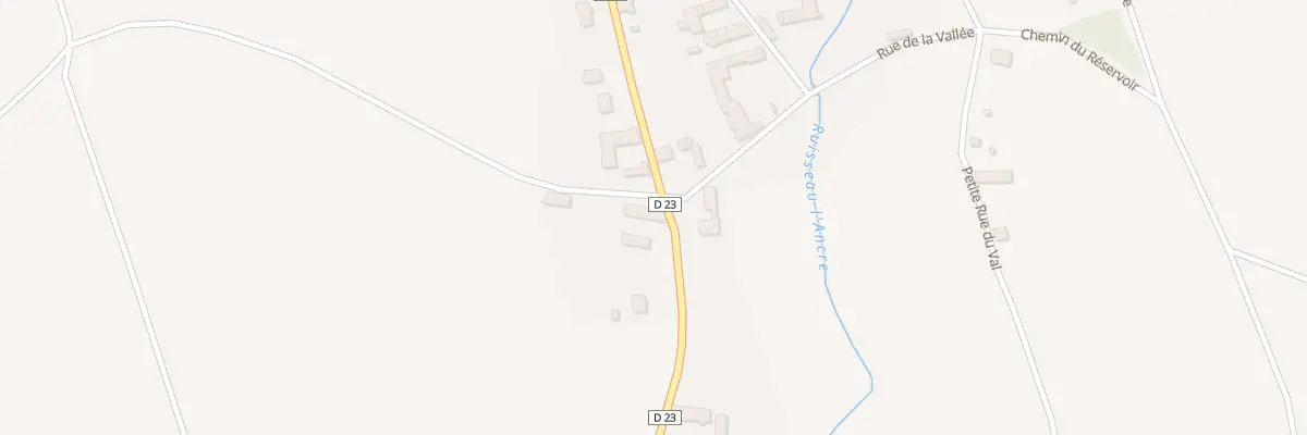 Plan du 230 Rue de Chamoy à Bercenay-en-Othe