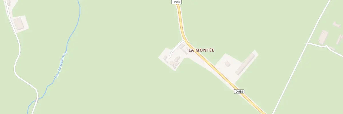 Plan du 5119 La Montee à Neuilly-en-Donjon