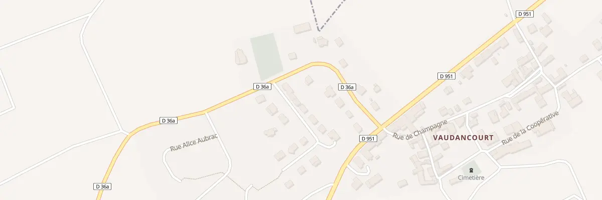 Plan du 3 Rue de la Pille à Brugny-Vaudancourt