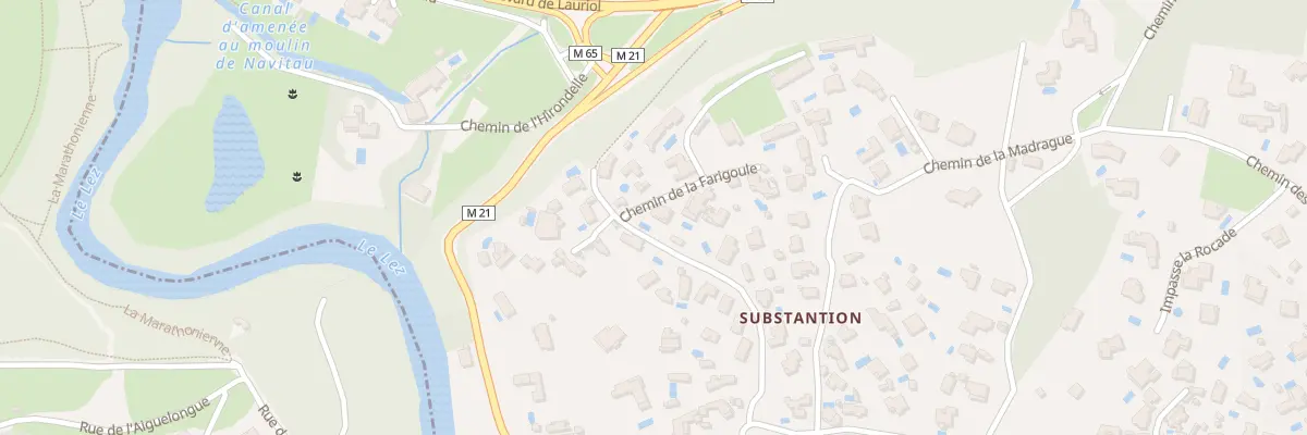 Plan du 8 Che de la Farigoule à Castelnau-le-Lez
