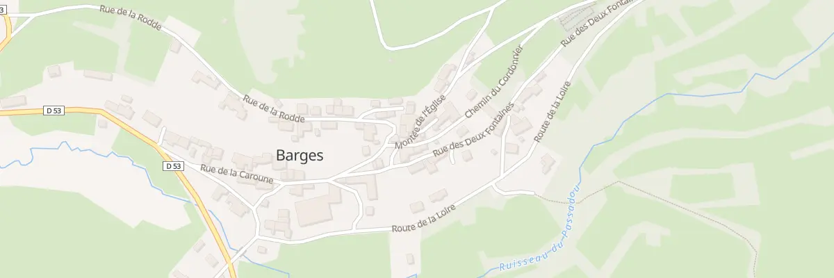 Plan du 5055 Barges Bas à Barges