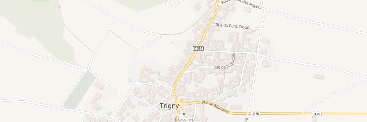 Plan du 9 Rue de la Chapelle à Trigny