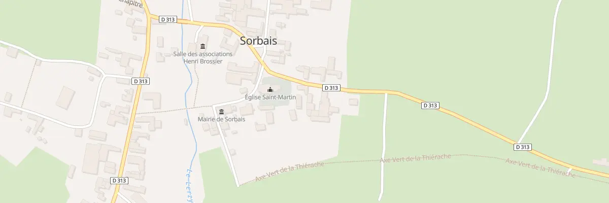 Plan du 4 Rue d’Etréaupont à Sorbais
