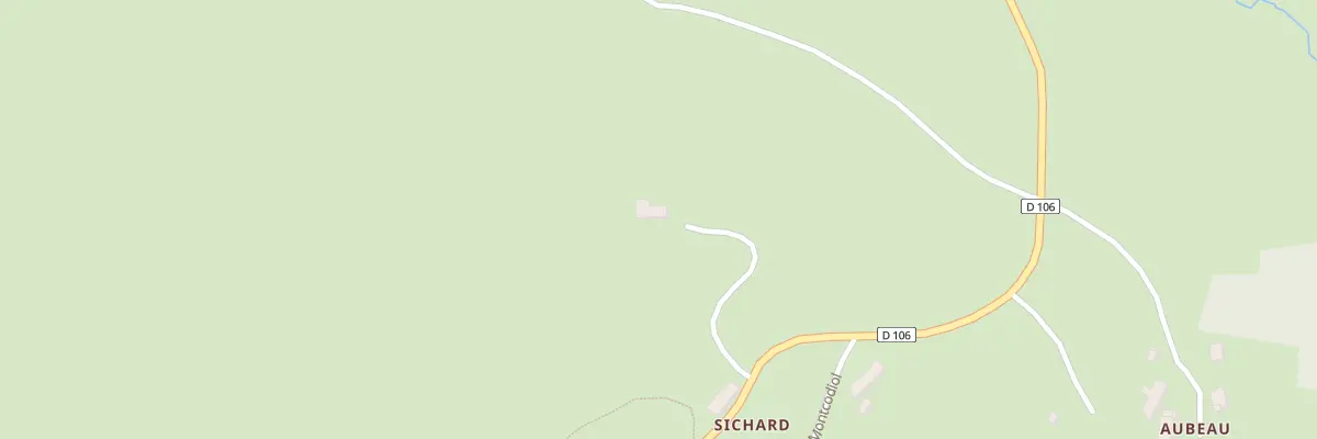 Plan du 5013 Sichard à Saint-Anthème