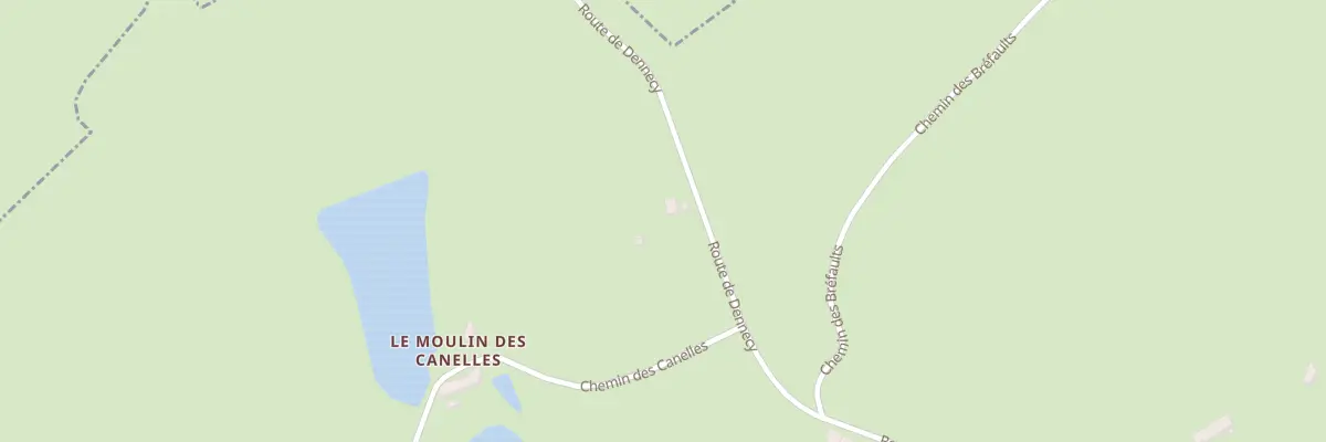Plan du 571 Rte de Dennecy à Préporché
