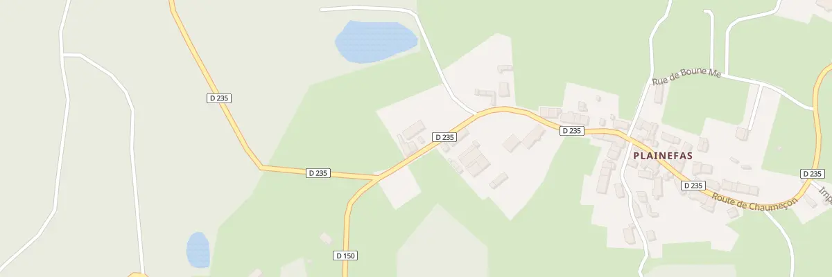 Plan du 5 Rte Chaumecon à Saint-Martin-du-Puy