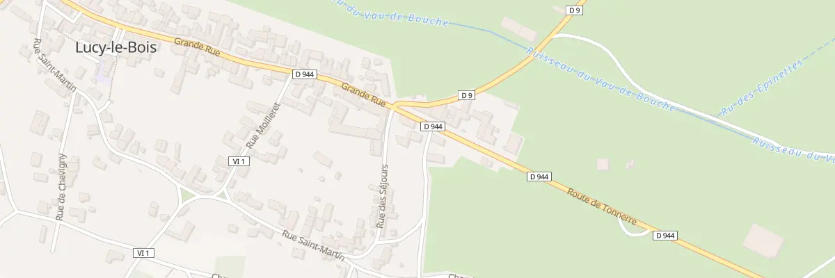 Plan du 9 Gr Grande Rue à Lucy-le-Bois