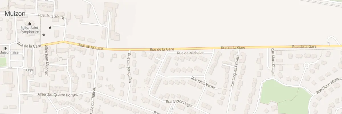 Plan du 1 Rue Albert Camus à Muizon