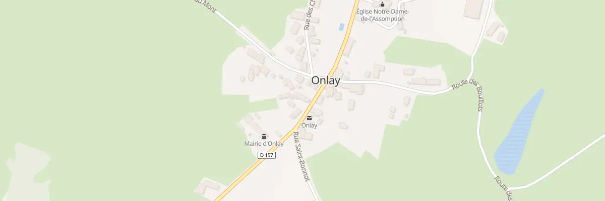 Plan du 7B Rte de Saint Léger à Onlay