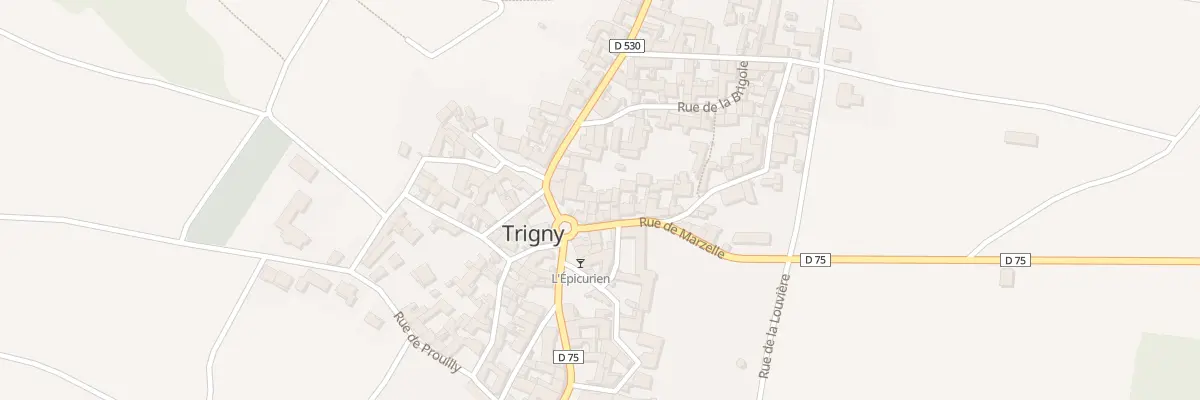 Plan du 3 Rue de Marzelle à Trigny