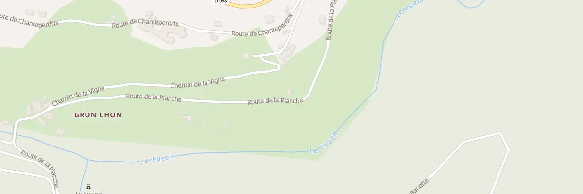 Plan du 871 Rte de la Planche à Vialas