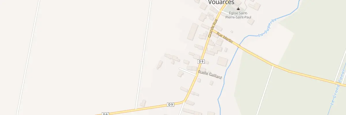 Plan du 4 Imp des Fosses à Vouarces