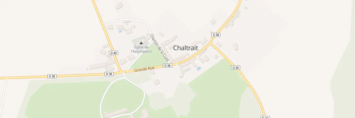 Plan du 5022 Grande Rue à Chaltrait