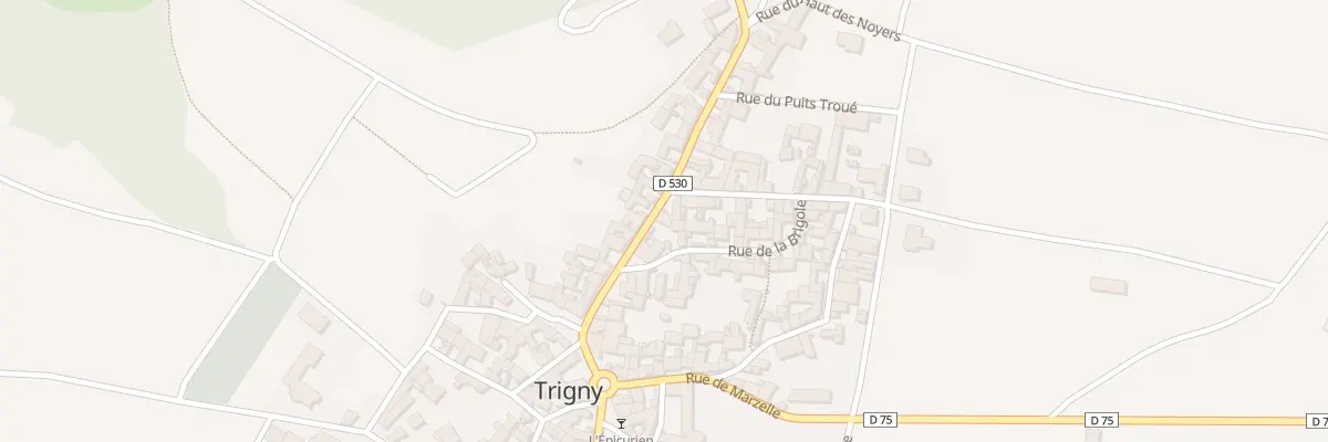Plan du 8 Rue de la Chapelle à Trigny