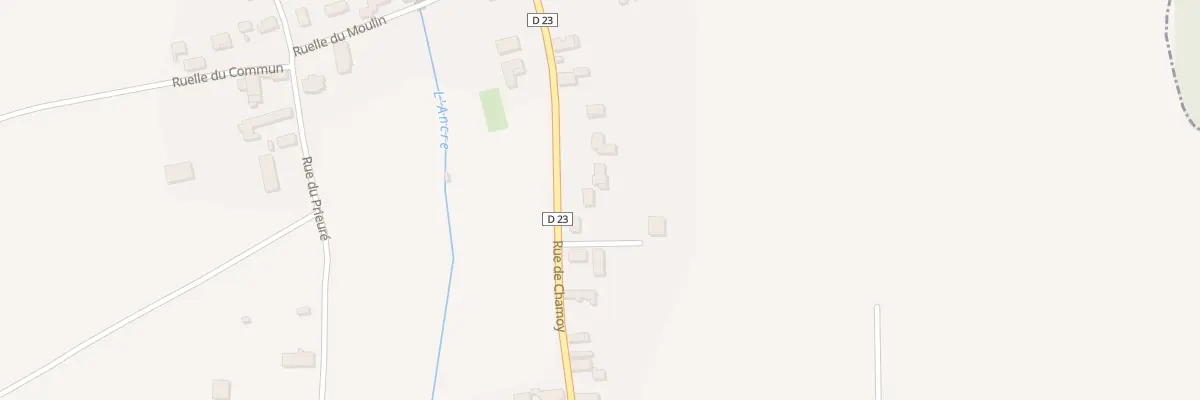 Plan du 55 Rue de Chamoy à Bercenay-en-Othe