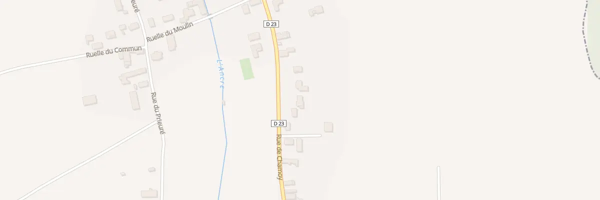 Plan du 53 Rue de Chamoy à Bercenay-en-Othe