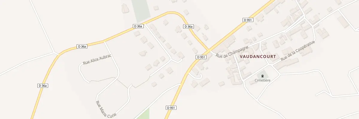 Plan du 11 Rue de la Pille à Brugny-Vaudancourt