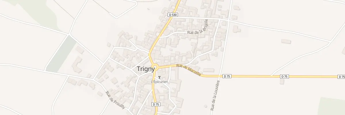 Plan du 9 Rue de Marzelle à Trigny