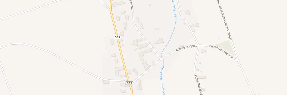 Plan du 22 Rue de Mainville à Bercenay-en-Othe