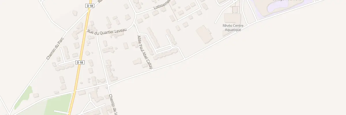 Plan du 2 Res des Epinettes à Sissonne