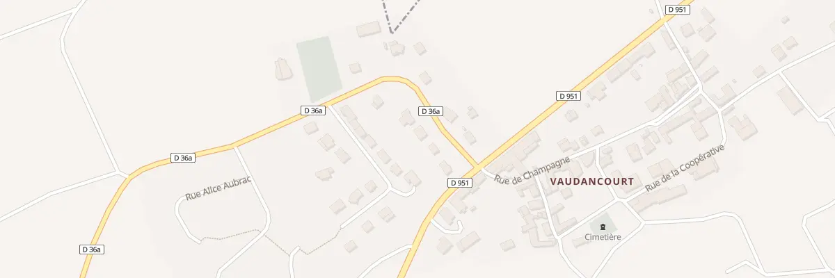 Plan du 6 Rue de la Liberté à Brugny-Vaudancourt