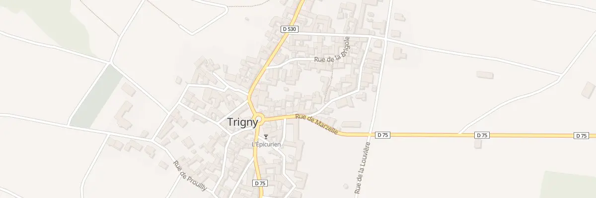 Plan du 11 Rue de Marzelle à Trigny
