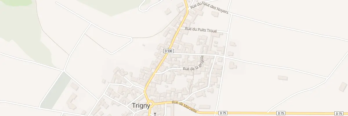 Plan du 2 Rue du Point du Jour à Trigny