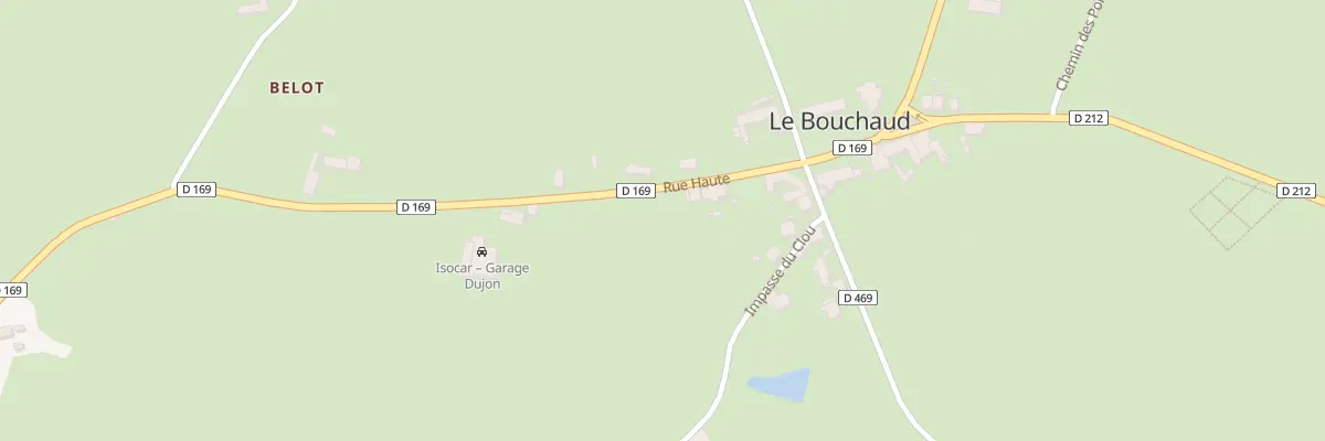 Plan du 5 Rue Haute au Bouchaud