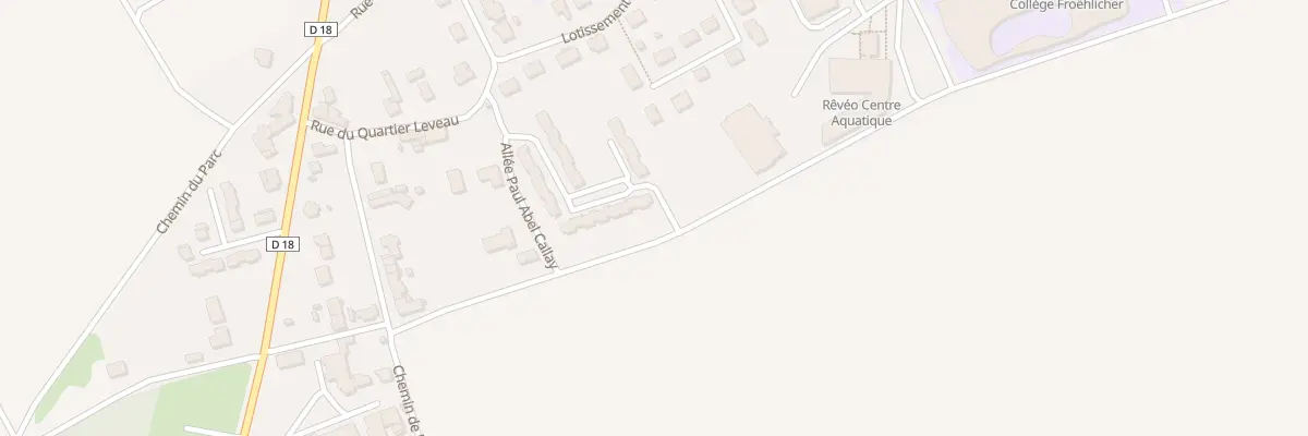 Plan du 1 Res des Epinettes à Sissonne
