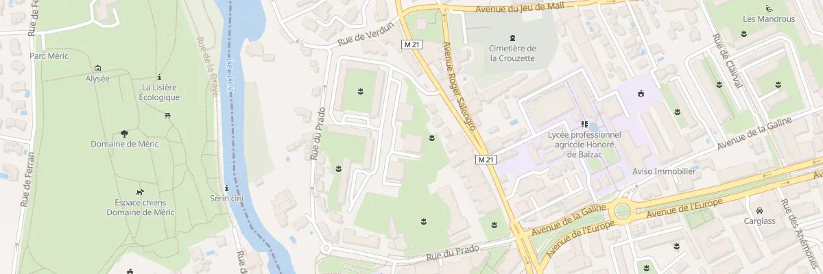 Plan du 20B Av Aristide Briand à Castelnau-le-Lez