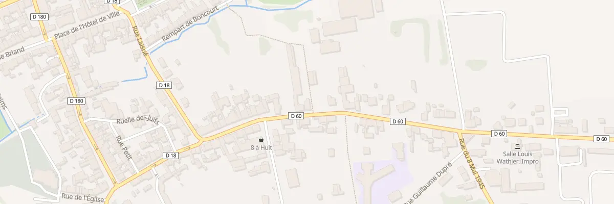 Plan du 29 Rue du Général Leclerc à Sissonne