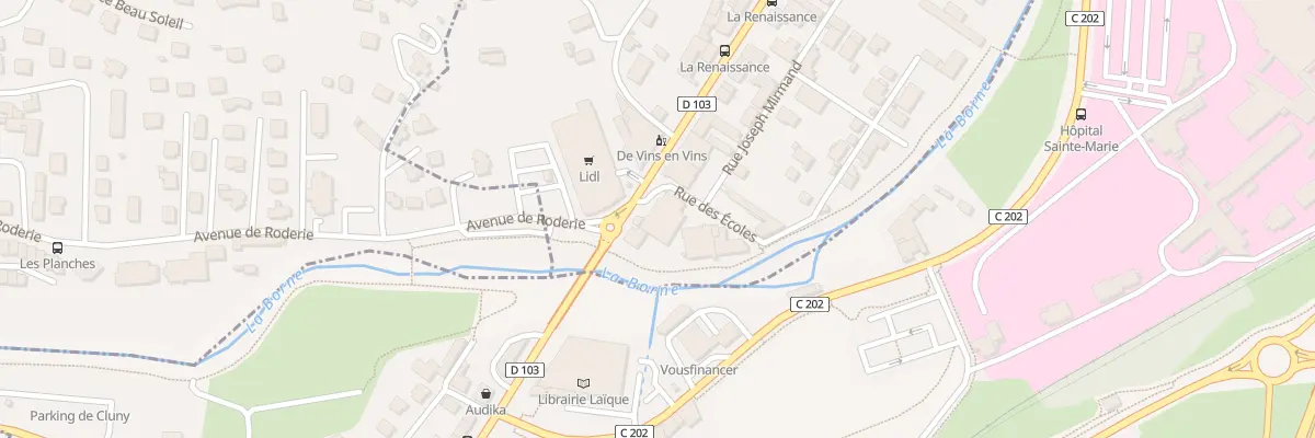 Plan du 53 Av des Champs Élysées à Chadrac