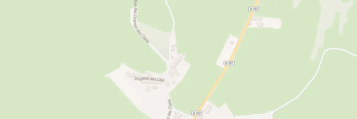 Plan du 16 Rue des Champs des Claies à Onlay