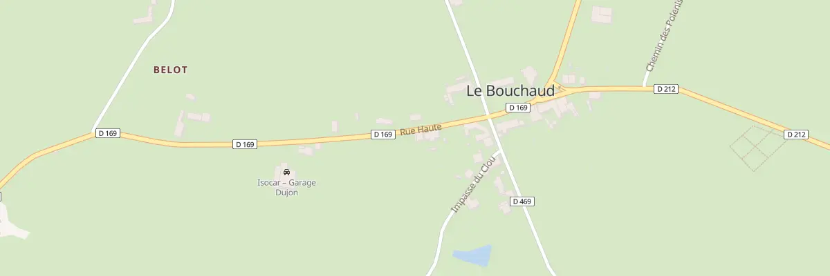 Plan du 3 Rue Haute au Bouchaud
