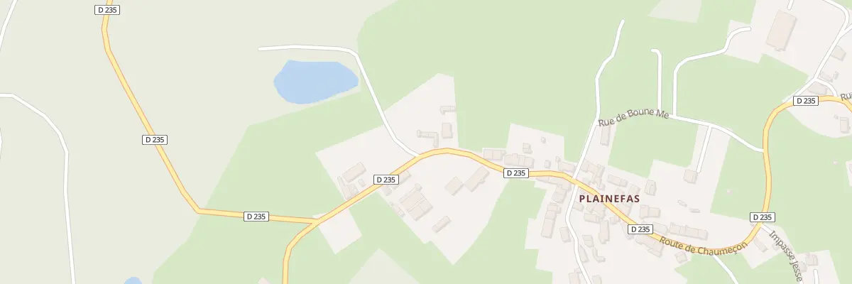 Plan du 7 Rte Chaumecon à Saint-Martin-du-Puy