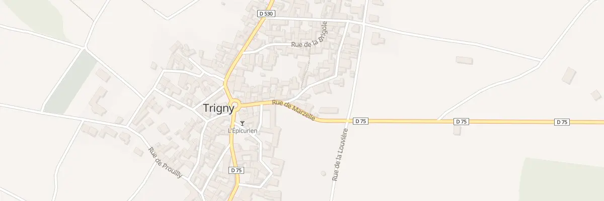 Plan du 2 Rue des Lombards à Trigny